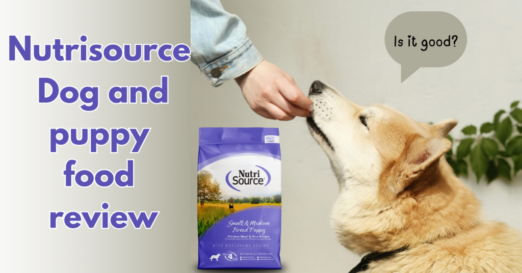 nutrisource dog food review